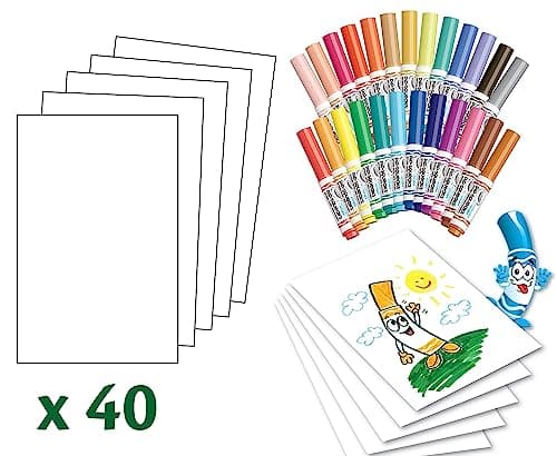 Crayola Pip-Squeaks Washable Marker Set (65ct), Holiday & Christmas Gifts for Kids, Coloring Set, Art Supplies for Kids, Drawing & Craft Kit, Travel Activity, 4+ - Image 5