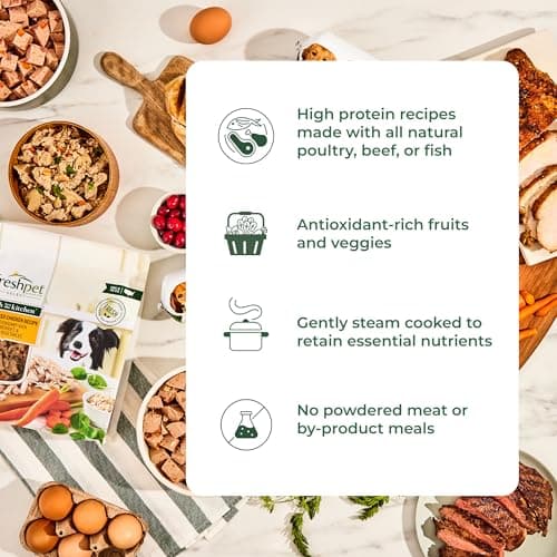 Freshpet Dog Food, Multi-Protein Complete Meal, Chicken, Beef, Egg and Salmon Recipe, 3Lb - Image 5
