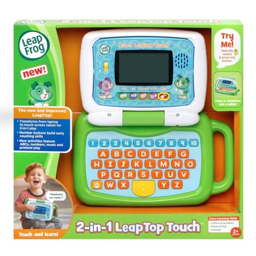LeapFrog 2-in-1 LeapTop Touch, Green - Image 6