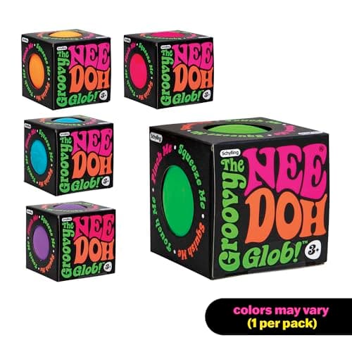 Schylling NeeDoh Original - Sensory Fidget Toy - Assorted Colors - Ages 3 to Adult , 1 Count ( Pack of 1) - Image 2