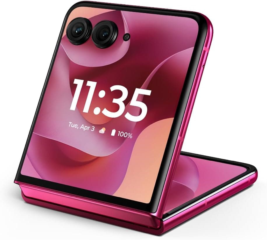 Motorola Razr+ 2025 | Unlocked | Made for US 12/256GB | 50MP Camera | Hot Pink - Image 9
