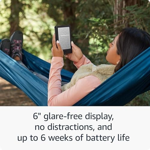Like-New Amazon Kindle (16 GB) - Lightest and most compact Kindle, with glare-free display, faster page turns, adjustable front light, and long battery life - Matcha - Image 4