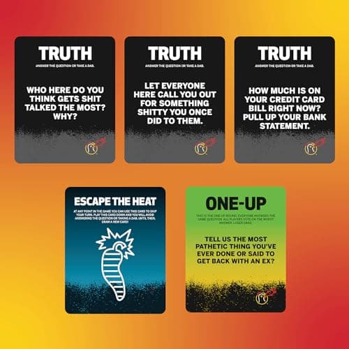 Wilder Games Hot Ones Truth or Dab The Game - Hot Sauce Included (Ages 17+) - Image 3