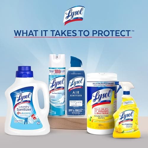 Lysol Disinfecting Wipes Bundle, Home Apartment Dorm Room Essentials and Cleaning Supplies, All Purpose Cleaner, Multi-surface Cleaning Wipes, Multi-Scent Sanitizing Wipes Bundle, 80 Count (4pk) - Image 7