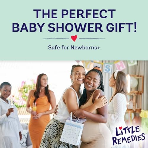 Little Remedies New Baby Essentials Kit with Saline Nasal Spray, Diaper Rash Cream, Gas Relief Drops, Gripe Water & More, Safe for Newborns - Image 6
