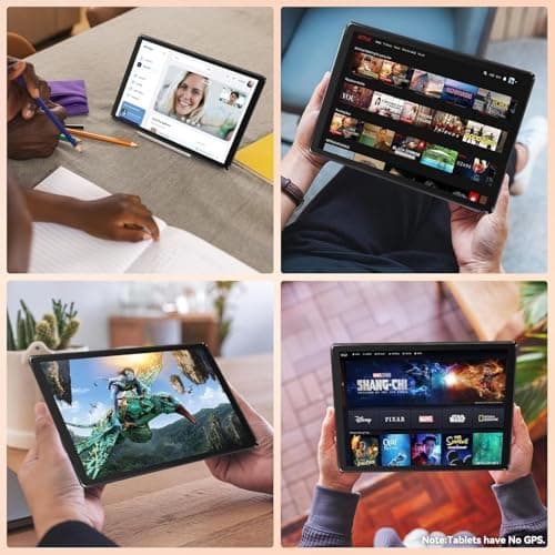 Tablet,10.1" Android Tablet with Octa-core Processor 24GB RAM 128GB ROM HD IPS Touchscreen 8H Battery, Wi-Fi 6, BT 5.0, Dual Camera, Android 15 Tablets 2025 - Image 9