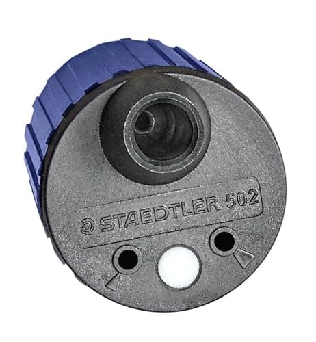 STAEDTLER Mars Lead Pointer - Precision Mechanical Pencil Sharpener with Auto-Stop for 2mm Pencils - Rotary Action with Dust Wiper & Adjustable Cone - Image 6