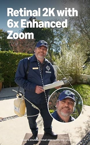 Ring Wired Doorbell 2K (newest model), Retinal 2K with wide-angle video, up to 6x Enhanced Zoom, and Two-Way Talk, Speckled Gray - Image 3