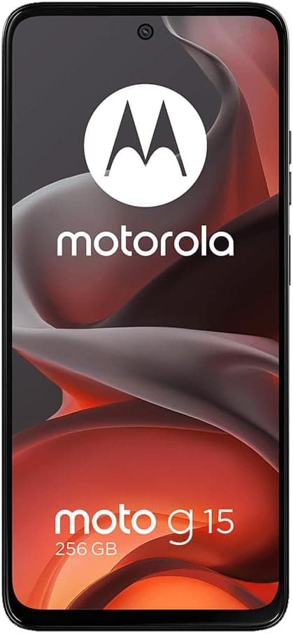 Motorola Moto G15 4G LTE (XT2521-2) 4+256GB Dual Sim | GSM Unlocked | International Model | for T-Mobile, Metro PCS, Mint & Tello - (Gray) - Image 3