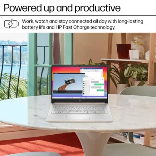 HP Rose Gold Ultrabook 14 Laptop with Free Microsoft 365 • 16GB RAM • Intel 4-Core CPU • 1.1TB Storage (64GB OnBoard w/ 64GB External + 1TB OneDrive) • Windows 11 w/o Earphones - Image 5