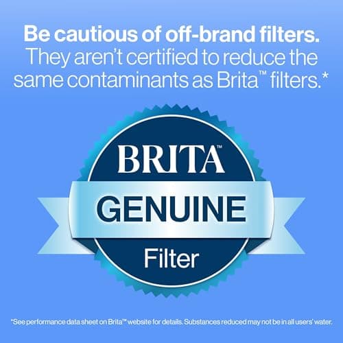 Brita UltraMax Large Water Dispenser With Standard Filter, BPA-Free, Reduces Copper, Cadmium and Mercury Impurities, Lasts 2 Months or 40 Gallons, Includes 1 Filter, Kitchen Accessories, Large 27-Cup - Image 4