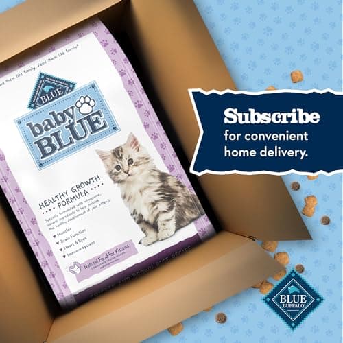 Blue Buffalo Baby Blue Natural Kitten Dry Cat Food, Healthy Growth Formula with DHA, Chicken and Brown Rice Recipe, 2-lb Bag - Image 11