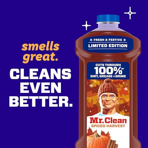 Mr. Clean All Purpose Cleaner, Cleaning Liquid, Spiced Harvest, 41oz - Image 6