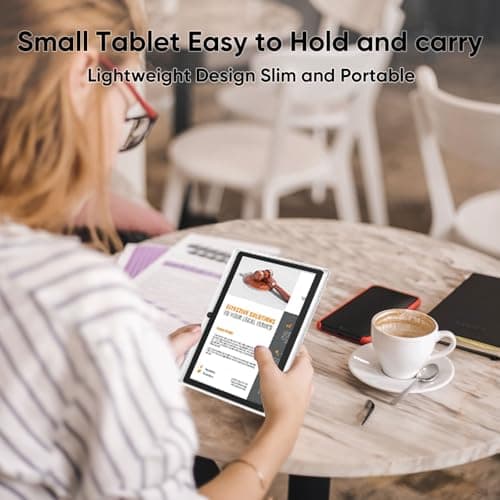 HNVHNV Android 15 Tablet 7 Inch Tablet, 9GB RAM 32GB ROM 1TB Expansion, Quad-core Processor, Dual Camera, 5G/2.4G WiFi, Bluetooth, Parental Control, Drop-Proof Case (Black) - Image 6