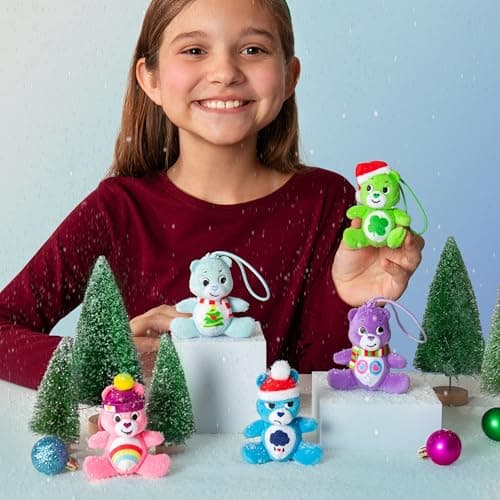 Micro Teenies - Care Bears Holiday 5 Pack Treasure Box - Miniature Plush Figure, Suffed Animal, Toy Mini Soft Figure for Kids, Girls and Boys Ages 4+ - Image 4