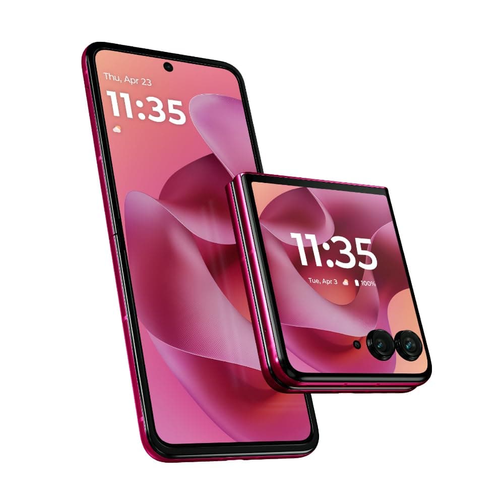 Motorola Razr+ 2025 | Unlocked | Made for US 12/256GB | 50MP Camera | Hot Pink