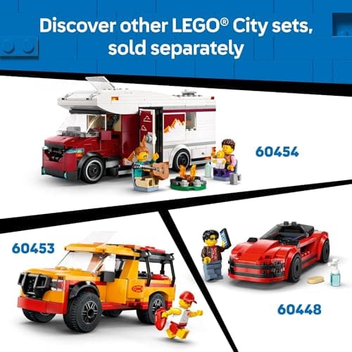 LEGO City Off-Road 4x4 Mountain Truck Toy - Building Toy Set for Kids, Boys and Girls, Ages 6+ - Fun Gift Idea for Birthdays and Holidays - with Adventurer Minifigure and Accessories - 60447 - Image 8
