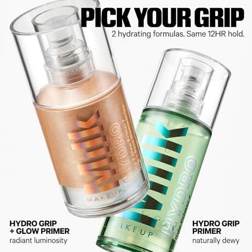 Milk Makeup Hydro Grip + Glow Primer with Hyaluronic Acid – Illuminating Face Primer Grips Makeup for Up to 12 Hours – Silicone-Free, Hydrating Formula with Radiant, Golden Finish – 1 oz - Image 7