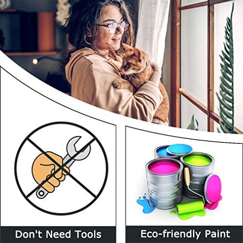 BestPet 3-Tier 67 Inch Cat Cage Enclosre Cat Crate Ferret Cage Cat Kennel Cat Playpen with Free Hammock 3 Cat Bed 3 Front Doors 2 Ramp Ladders Perching Shelves - Image 6