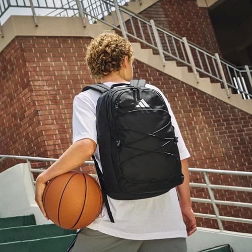 adidas Amplifier Backpack for Laptop, School and Gym, 28L - Image 4