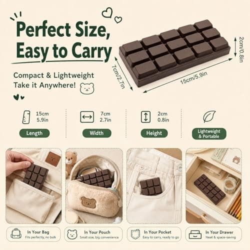 Amazon.com: Chocolate Squishy Toy, Squishies Slow Rising Stress Relief Squeeze Fidget Toy, Soft Simulation Food Squishy for Kids Anxiety Relief Birthday Gifts Party Favors : Toys & Games - Image 4