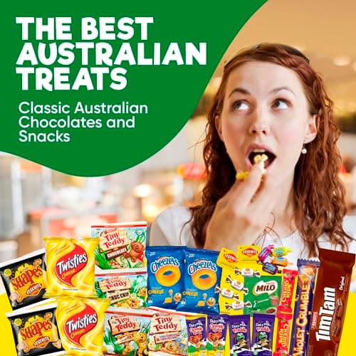 Australian Snack Gift Box Mega 29 Pack, Best Aussie Candy and Food Products, Authentic Taste of Australia, Large Snack Box - Australian Expats - Image 6