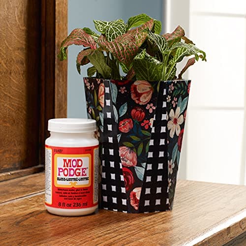 Mod Podge Gloss Sealer, Glue & Finish: All-in-One Craft Solution- Quick Dry, Easy Clean, for Wood, Paper, Fabric & More. Non-Toxic - Craft with Confidence, Made in USA, 16 oz., Pack of 1 - Image 4