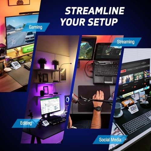 VSDINSIDE Macro Keypad, Stream Controller Deck Gaming Streaming Shortcut Keyboard, 18 Programmable Keys Customizable Visual AI Pad USB Soundboard for OBS, YouTube, Desk Office Setup, Laptop, PC, Mac - Image 6