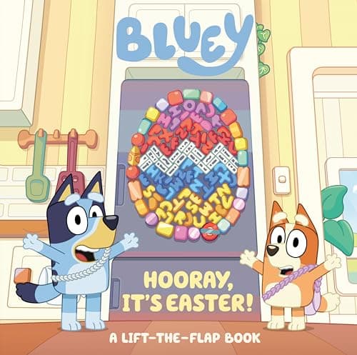 Bluey: Hooray, It's Easter!: A Lift-the-Flap Book
