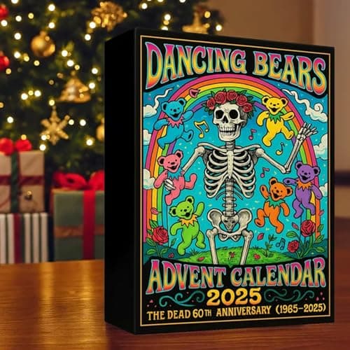 Dancing Bears Advent Calendar 2025, 24 Mini Bear Ornaments for Christmas Tree Decorations, Fun Christmas Tree Decorations & Collectible Holiday Gift Set (1Pcs) - Image 2