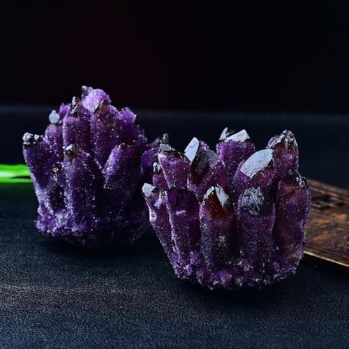 Large Amethyst Crystal Cluster，Real Crystals ，raw Crystal Cluster， Amethyst Stone ，Large Crystals Cluster for Home Decor - Image 5
