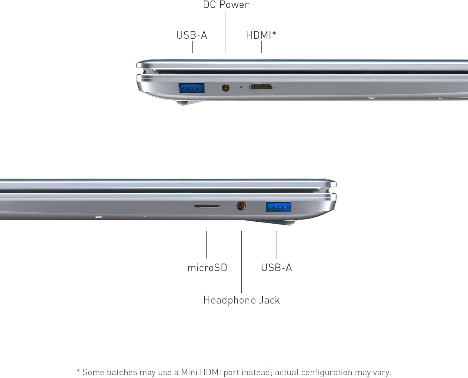Business Laptop Computer for Work, Notebook PC for College Students, 15.6" FHD Display, 4-Core Processor, Backlit Keyboard, Fingerprint Sensor, Up to 10TB Storage, 16GB RAM, 1TB SSD, Silver 16GB RAM, 1TB SSD Silver - Image 7