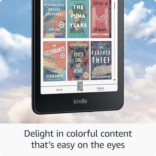 Amazon Kindle Colorsoft Signature Edition 32GB (newest model) – With color display, auto-adjusting front light, wireless charging, and long battery life - Metallic Black - Image 2