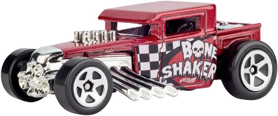 Hot Wheels Toy Cars, 5-Pack of 1:64 Scale Toy Cars with Collectible Deco & Packaging, Core Mattel 80th Anniversary Set of 5 Vehicles - Image 3