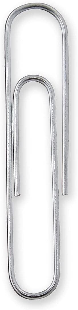 Amazon Basics No. 1 Paper Clips, Smooth, 1000 Count (10 Pack of 100), Silver No. 1 Smooth - Image 4