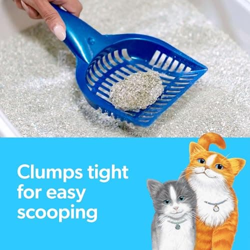 Fresh Step Clumping Cat Litter, Multi-Cat, Long Lasting Odor Control Kitty Litter with Activated Charcoal, Low Dust Formula, 14 lb - Image 11