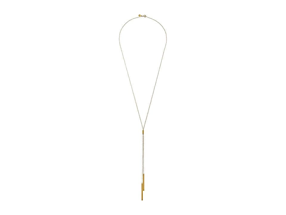 gorjana Mave Lariat Women's Necklace Women's Necklace Gold, Gold Tone
