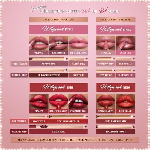 Charlotte Tilbury Matte Revolution Lipstick - Long Lasting, Matte Lipstick with Buildable Color & Lip-Loving Ingredients - Creamy, Easy to Blend Formula - Pillow Talk Medium - Image 6
