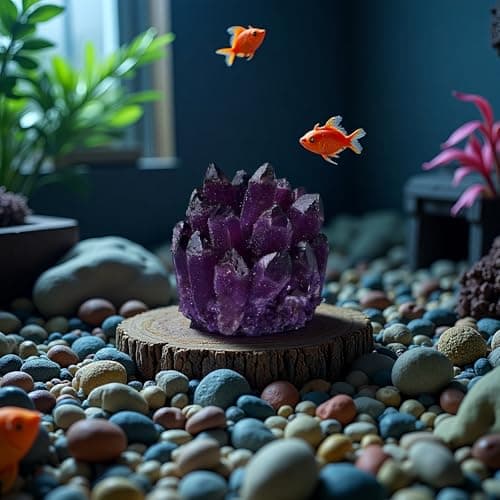Large Amethyst Crystal Cluster，Real Crystals ，raw Crystal Cluster， Amethyst Stone ，Large Crystals Cluster for Home Decor - Image 5