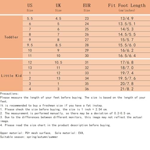Toddler Boys Girls Light Up Shoes LED Lightweight Mesh Breathable Walking Sneakers(Red,8) - Image 6