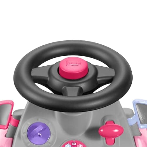 Kids Car, Baby Toys for Kids, Toddler Toys 2-3, Radio Flyer Creativity Car: Pink Ride-On, for Ages 1-3 Years - Image 11