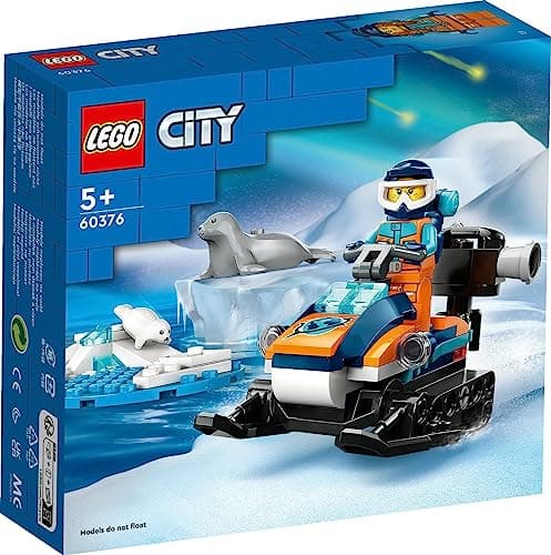 Lego City 60368 Arctic Research Ship & 60376 Arctic Snowmobile Set of 2 - Image 5