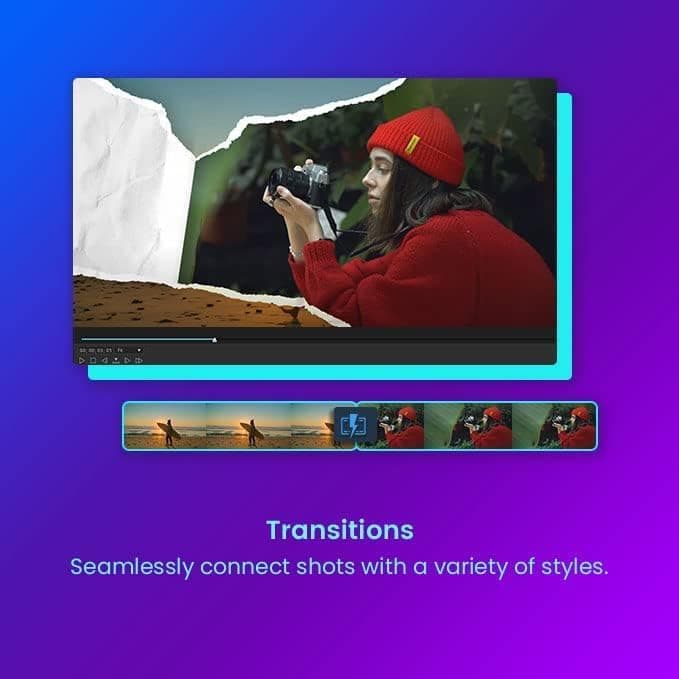 CyberLink PowerDirector and PhotoDirector 2025 Ultra | Easy AI Video Editing & AI Photo Editing Software for Windows | Slideshow Maker | Screen Recorder | Box with Download Code - Image 9