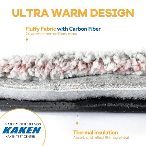 Self Warming Cat Bed Self Heating Cat Dog Mat 24 x 18 inch Extra Warm Thermal Pet Pad for Indoor Outdoor Pets with Removable Cover Non-Slip Bottom Washable Non Electric - Image 3
