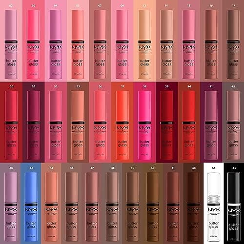 NYX PROFESSIONAL MAKEUP Butter Gloss, Non-Sticky Lip Gloss - Licorice (Black) - Image 8