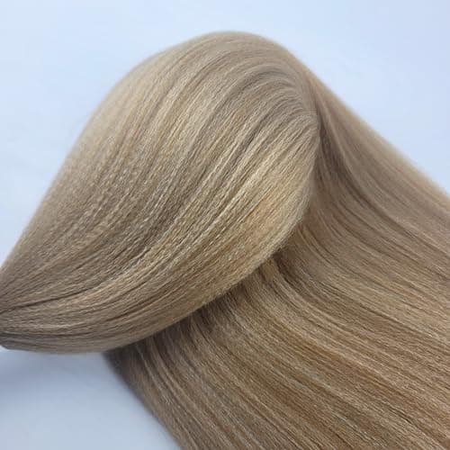 Brown Blonde Braiding Hair Pre stretched Box Braiding Hair Extensions Feed in Braids - Image 6