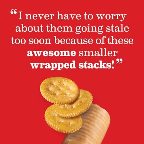RITZ Fresh Stacks Original Crackers, Party Size, Travel Snacks, 23.7 oz (16 Multi Snack Packs) - Image 12