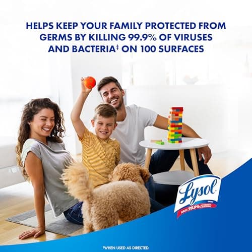 Lysol Disinfectant Spray, Sanitizing And Antibacterial Spray, For Disinfecting And Deodorizing, Early Morning Breeze, 19 Fl Oz (Pack Of 2), Packaging May Vary - Image 4
