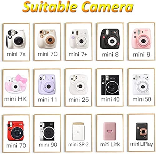 Fujifilm Instax Mini Instant Camera Film: 20 Shoots Total, (10 Sheets x 2) - Capture Memories Anytime, Anywhere - Boomph's Comprehensive Ultimate Performance Cloth Solution for Perfect Picture Quality - Image 5