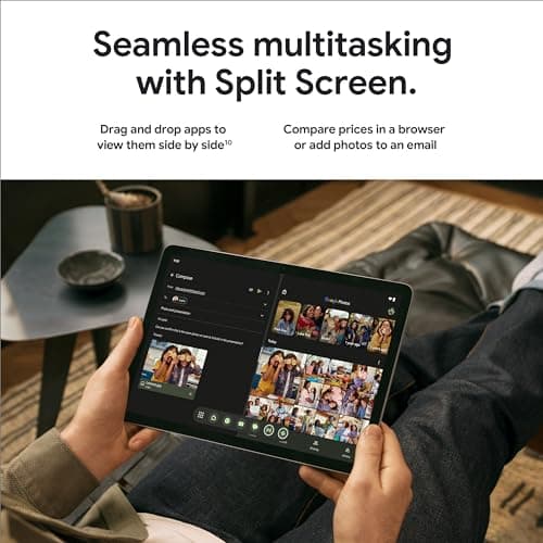 Google Pixel Tablet - Android Tablet with 11-Inch Screen and Extra-Long Battery Life - Porcelain - 8 GB RAM - 128 GB - Image 9
